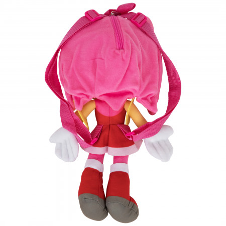 Sonic the Hedgehog Amy 16" Plush Backpack